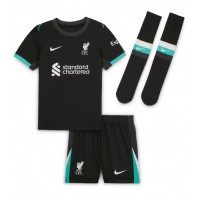 Camiseta Liverpool Alexis Mac Allister #10 Visitante Equipación para niños 2024-25 manga corta (+ pantalones cortos)